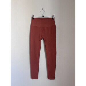 Spiritual Gangster Rib Love Sculpt 7/8 Legging in Clay Size M/L